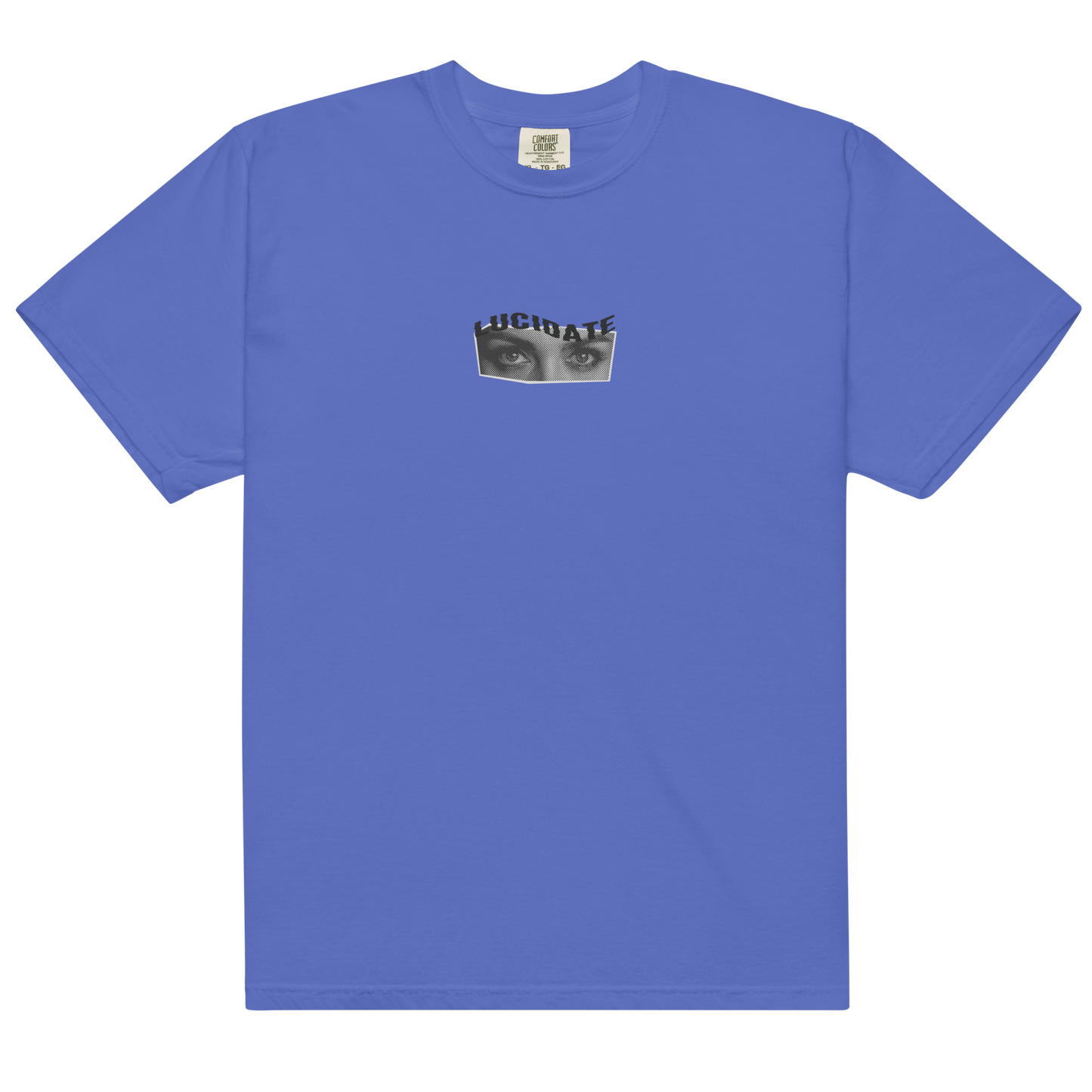 Lucid Eyes T-shirt Flo Blue