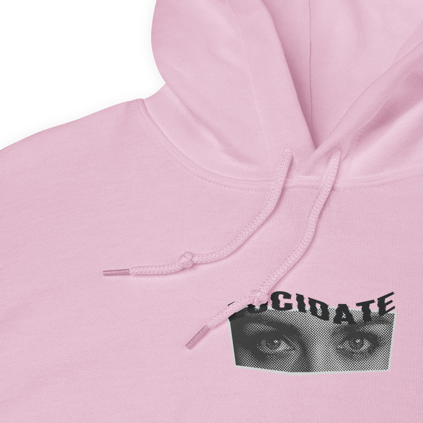 Lucid Eyes Hoodie Light Pink