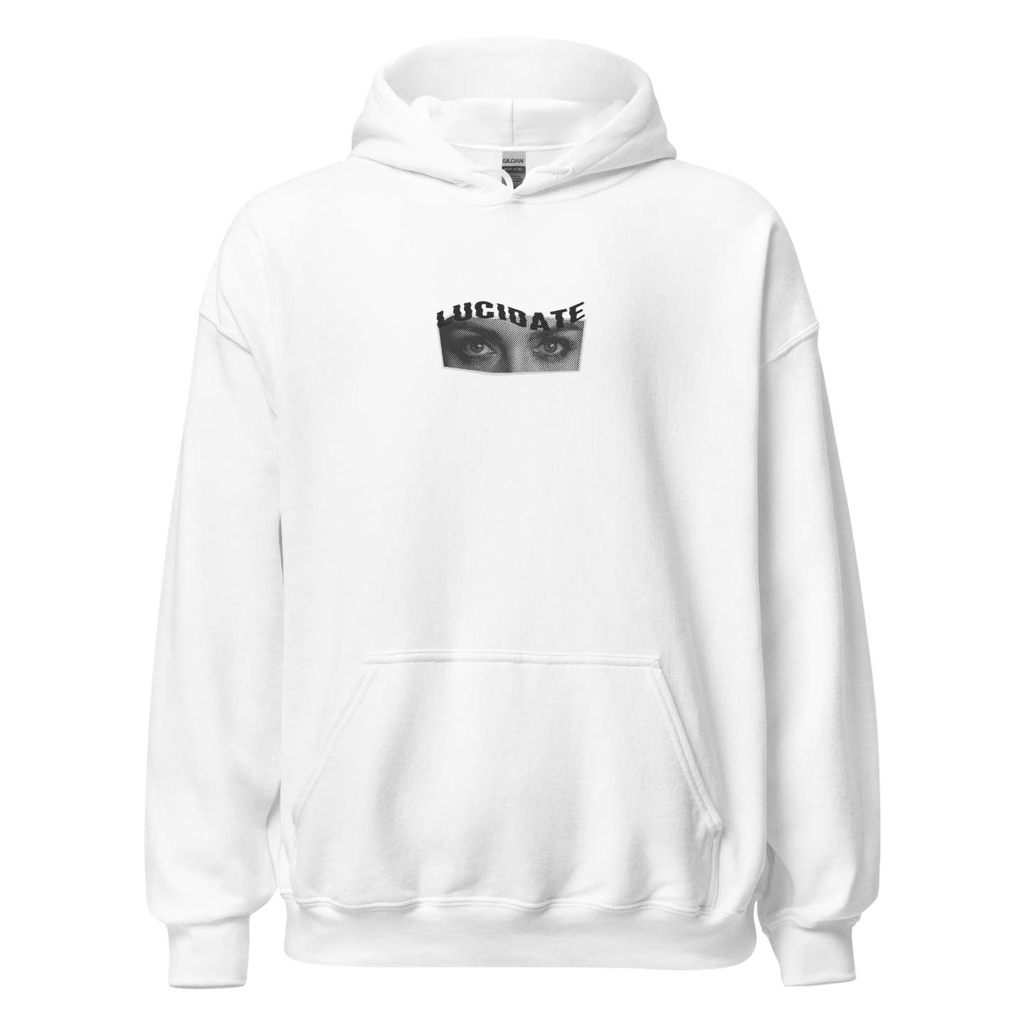 Lucid Eyes Hoodie White