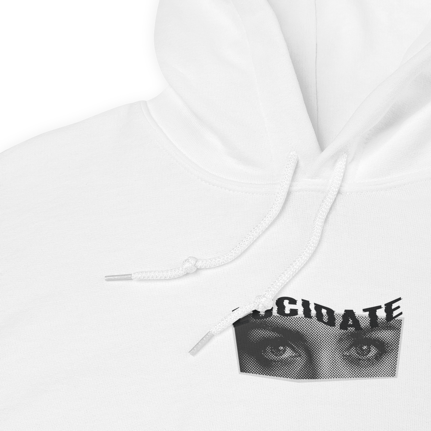 Lucid Eyes Hoodie White